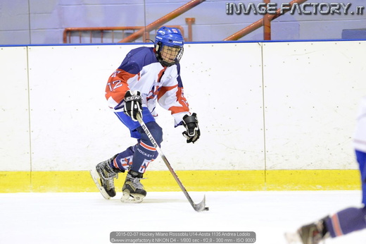 2015-02-07 Hockey Milano Rossoblu U14-Aosta 1135 Andrea Lodolo